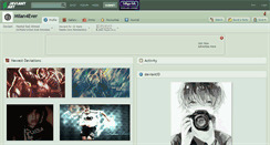 Desktop Screenshot of milan4ever.deviantart.com