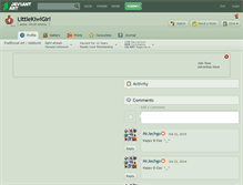 Tablet Screenshot of littlekiwigirl.deviantart.com
