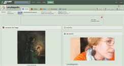 Desktop Screenshot of levyrasputin.deviantart.com