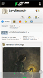 Mobile Screenshot of levyrasputin.deviantart.com
