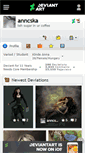 Mobile Screenshot of anncska.deviantart.com