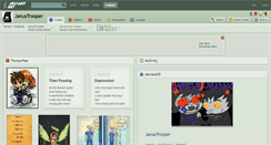 Desktop Screenshot of janustrooper.deviantart.com