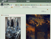 Tablet Screenshot of peterzigga.deviantart.com