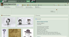 Desktop Screenshot of burton-depploverclub.deviantart.com