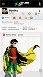 Mobile Screenshot of nekiko.deviantart.com