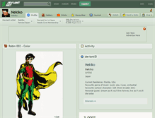 Tablet Screenshot of nekiko.deviantart.com