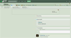 Desktop Screenshot of fattoma.deviantart.com