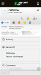 Mobile Screenshot of fattoma.deviantart.com