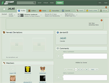Tablet Screenshot of jxl60.deviantart.com