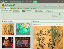 Tablet Screenshot of mushmeister67.deviantart.com