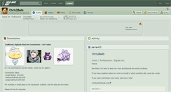 Desktop Screenshot of chris2balls.deviantart.com