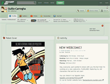 Tablet Screenshot of guillo-carregha.deviantart.com