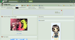 Desktop Screenshot of ichigo-love.deviantart.com
