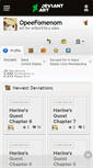 Mobile Screenshot of opeefomenom.deviantart.com