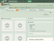 Tablet Screenshot of gippa1973.deviantart.com