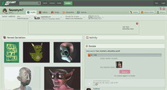 Desktop Screenshot of fauxonym7.deviantart.com