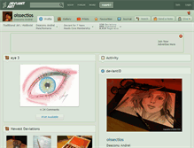 Tablet Screenshot of oissectios.deviantart.com