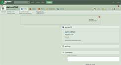 Desktop Screenshot of darkwolf362.deviantart.com