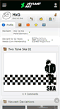 Mobile Screenshot of hxg.deviantart.com