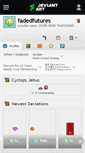 Mobile Screenshot of fadedfutures.deviantart.com