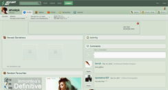 Desktop Screenshot of anusaya.deviantart.com