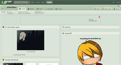 Desktop Screenshot of jinarosaru.deviantart.com