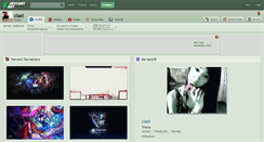 Desktop Screenshot of ciael.deviantart.com