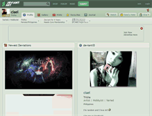 Tablet Screenshot of ciael.deviantart.com