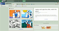 Desktop Screenshot of lugiagroup.deviantart.com