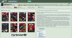 Desktop Screenshot of bigsheezy.deviantart.com