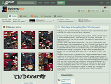 Tablet Screenshot of bigsheezy.deviantart.com