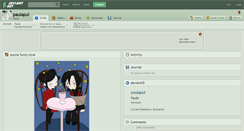 Desktop Screenshot of paulapui.deviantart.com