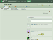 Tablet Screenshot of jakuz-stampz.deviantart.com