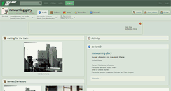 Desktop Screenshot of mmourning-glory.deviantart.com