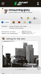 Mobile Screenshot of mmourning-glory.deviantart.com