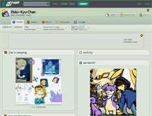 Tablet Screenshot of didu--kyu-chan.deviantart.com