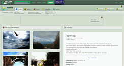Desktop Screenshot of maaita.deviantart.com