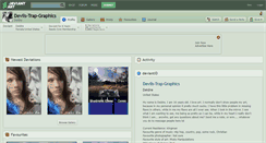 Desktop Screenshot of devils-trap-graphics.deviantart.com