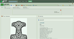 Desktop Screenshot of celt1265.deviantart.com