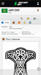 Mobile Screenshot of celt1265.deviantart.com