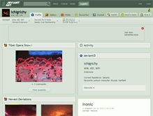 Tablet Screenshot of ichigrichy.deviantart.com