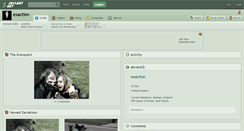 Desktop Screenshot of exaction.deviantart.com