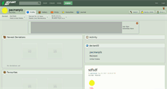 Desktop Screenshot of pacmanplz.deviantart.com