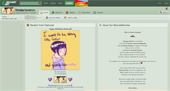 Desktop Screenshot of hinata-luvers.deviantart.com