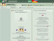 Tablet Screenshot of hinata-luvers.deviantart.com