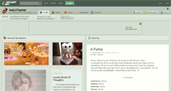 Desktop Screenshot of maililtophat.deviantart.com