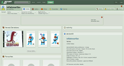 Desktop Screenshot of inflationartfan.deviantart.com