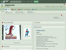 Tablet Screenshot of inflationartfan.deviantart.com