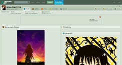 Desktop Screenshot of amu-chan1314.deviantart.com
