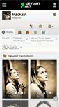 Mobile Screenshot of mackain.deviantart.com